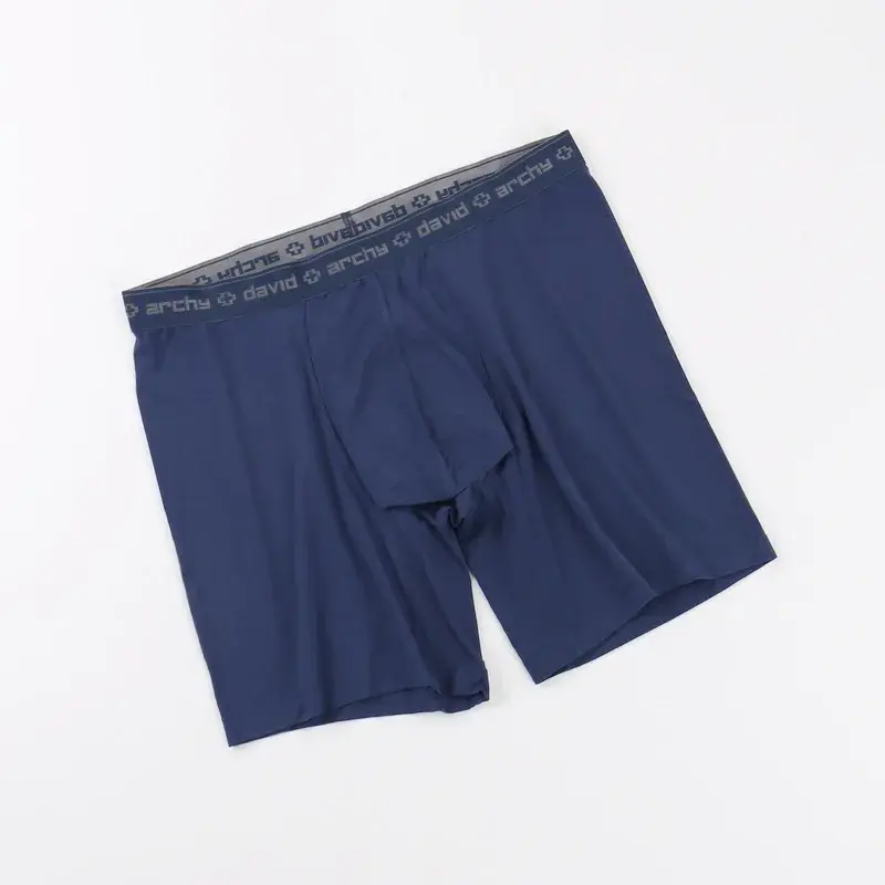 David Archy 3 Pack Mens ชุดชั้นในกางเกงบ็อกเซอร์ Basic MicroModal Soft Breathable Mens Dual Pouch Boxers Quick Dry กีฬาฟิตเนส — image 12