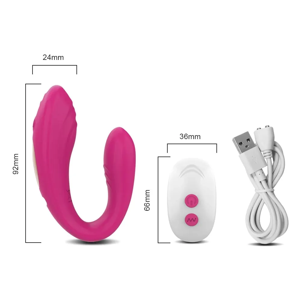 Remote Control U Type Vibrator for Women Clitoris Stimulate G-Spot Vagina Massage Female Masturbation Sex Toys for Couple — image 6
