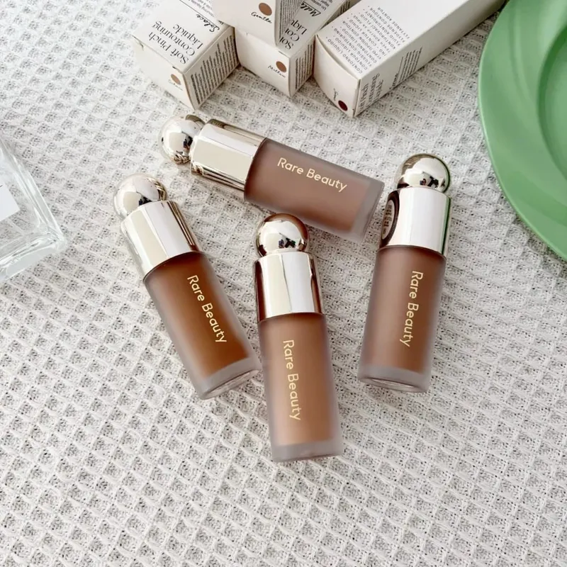 Rare Beauty Light Silky Touch innovatív kiemelő vízálló hosszan tartó szájfény folyékony kontúr smink kozmetikai ajándék — image 4