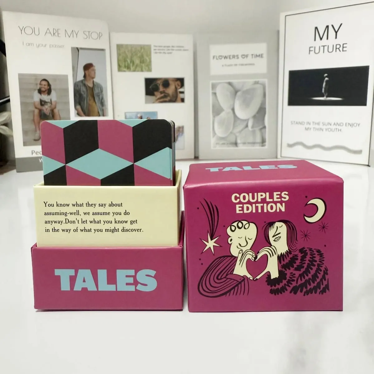 ▍Έκδοση New Dialogue Newcomer Couple Couple Dialogue Desktop Card Game Outdoor Family Game Card
