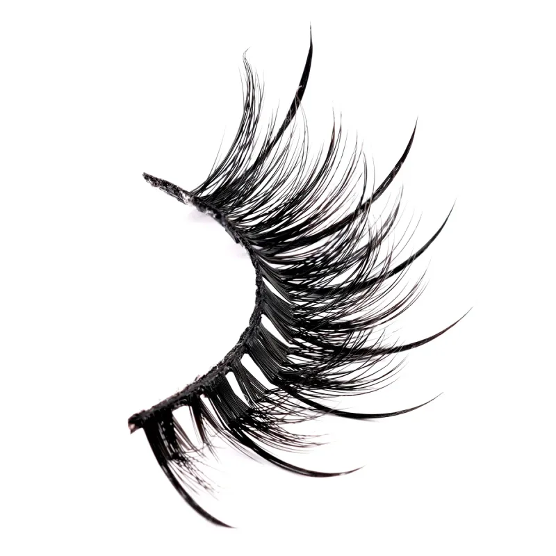 Wet Lash Spikes Volume Fluffy Full Strip Lashes Αξεσουάρ Μακιγιάζ Faux Mink Eye Lashes Πωλητής Wet Manga Lashes Ψεύτικες βλεφαρίδες — image 6