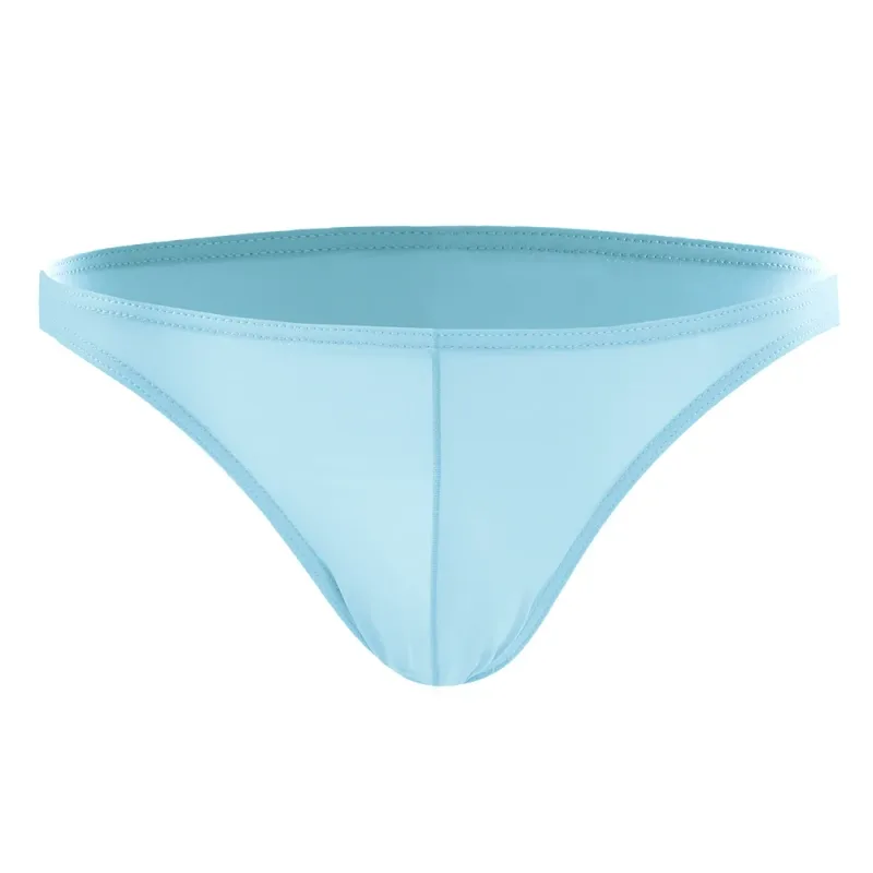Summer Men's Breathable Ice Silk Underwear - Thin Style, Sexy Low-Waist Tight Fit, Seamless Small Triangle Bottom — image 13