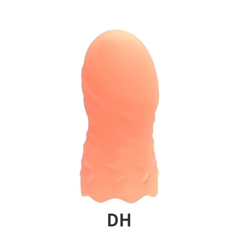 Glans Cover Penis Enlargement Sleeve Foreskin Corretion Cock Ring Penis Extender Delay Ejaculation Sex Toys for Men Adult Toys — image 8