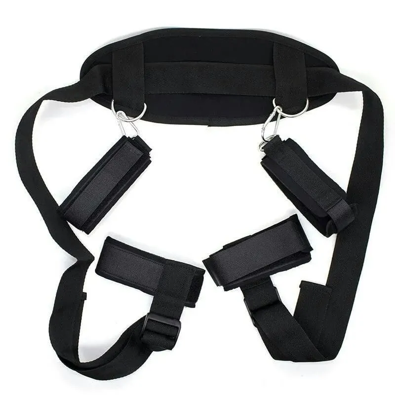 Bondage Gear Adjustable Handcuffs Ankle Cuffs Open Leg Restraint Fetish Sex Toys For Woman Couples Adult Games No Vibator — image 6