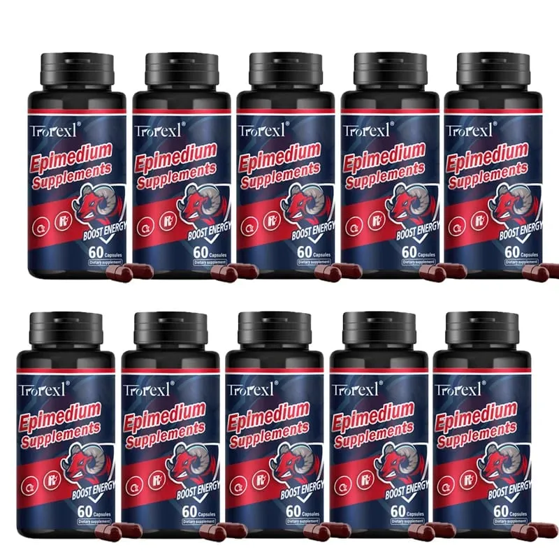 Natural Epimedium Capsules Enhance Endurance Supplement : Boost potency & Morning Power (Men's Health Secret) — image 10