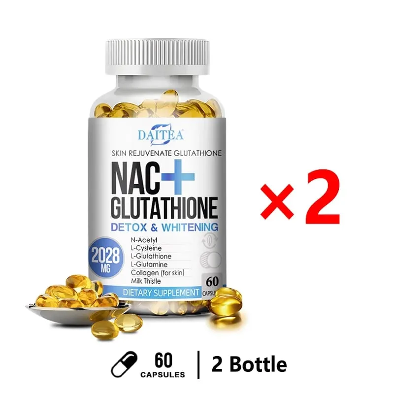 NAC Supplement L-Glutathione Intracellular Antioxidant Complex - Promotes cleansing detoxification and repair Reduces liposome — image 9