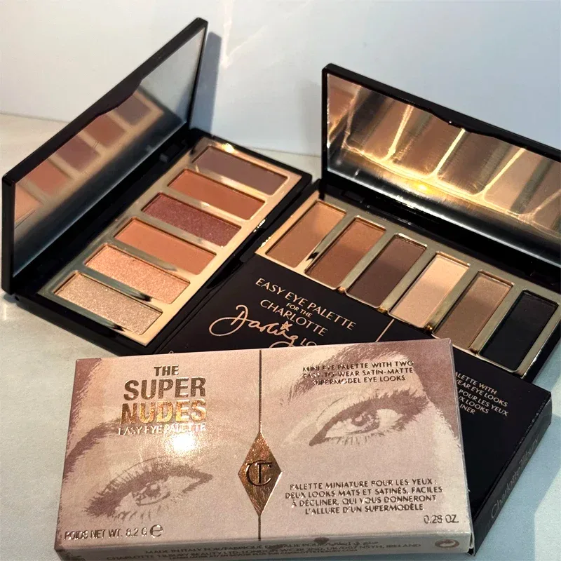 Charlotte Makeup Gift Powder Blusher & Eyeshadow Palette Series Cosmetics Εύκολη εφαρμογή Διαρκής χρωστική Φυσικό Concealer Tilbury — image 7