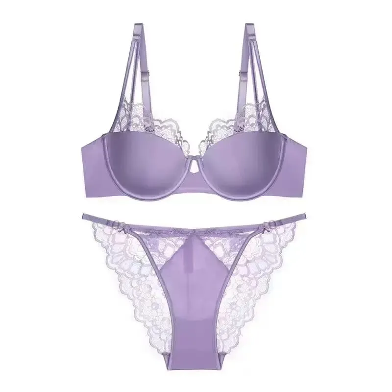 Új Arriva finom leopárdmintás vékony kupa fehérnemű szett Push-up megereszkedést gátló bralette puha alsóhuzaltámogatással, oldalsó zsírtartalom-szabályozással — image 5