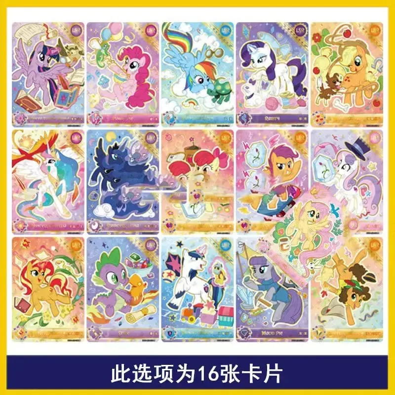 Genuine My Little Pony Card Friendship Eternal 6 7 8 Huiyue Series SC SLR SGR UR Cute Princess Anime Collectible Cards Toy — image 9