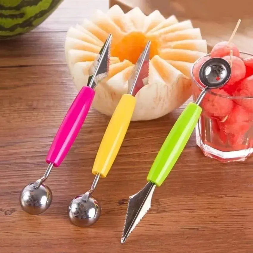 Kitchen Vegetable Carve Fruit Slicer Device Scoop Ballers Cutter Chop Gadgets Kitchen Gadgets Home Gadgets — image 1