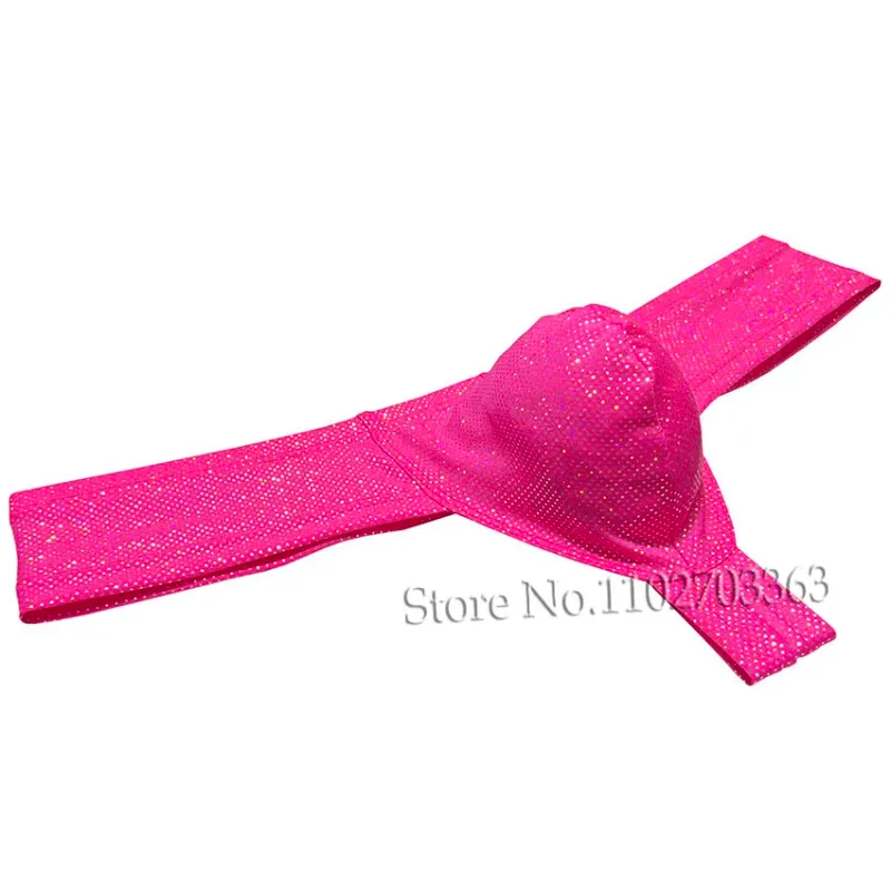 Cheeky Bikini Brief Men's Underwear Thong Contour Pouch Tangas Male Lingerie Bikini Briefs Beach Micro Underpants Soft Wet Look — image 9