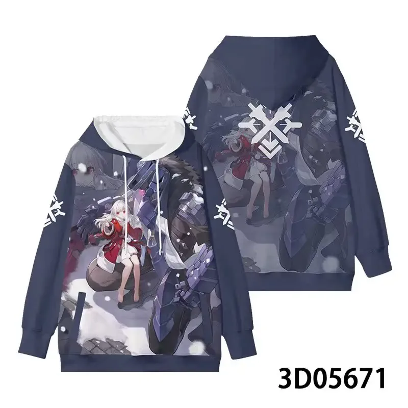 ใหม่เกมHonkai: Star Railทั้งหมดบทบาทเล่นHoodies 3Dพิมพ์อะนิเมะเสื้อกันหนาวขนาดใหญ่ผู้ชายผู้หญิงแขนยาวTracksuit Pullover — image 15