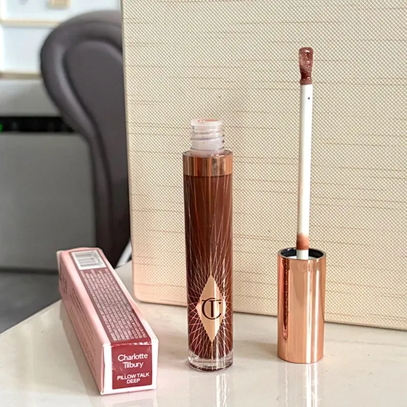 Σετ μακιγιάζ CT Highlighters Lip Blam 4 Color Eyeshadow Palette Lip Gloss Lip Blam Σετ μαξιλαριού Talk Φυσικά καλλυντικά μακράς διαρκείας