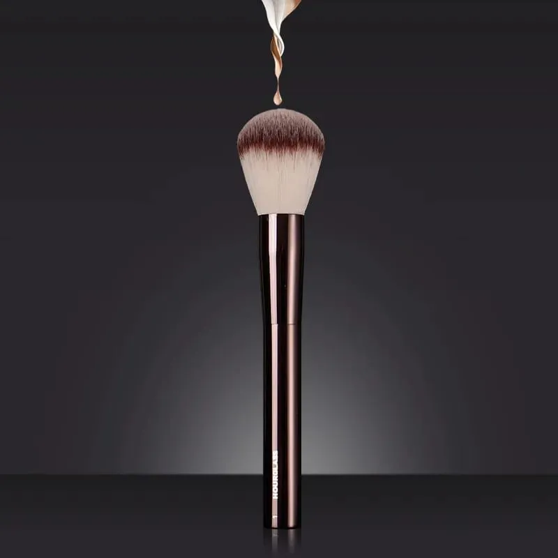 1 יחידה HG Pro Foundation retra מברשות איפור אבקת קו מתאר סומק מברשת איפור ידית מתכת הבהרה ברונזר קצה גבוה ללא קופסה — image 24