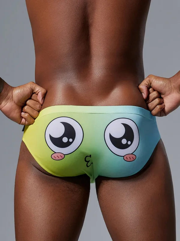 Men's triangular underwear with ice silk thin design, fast drying, high elasticity, low waist, sexy, slim fit, youth fashion — image 14