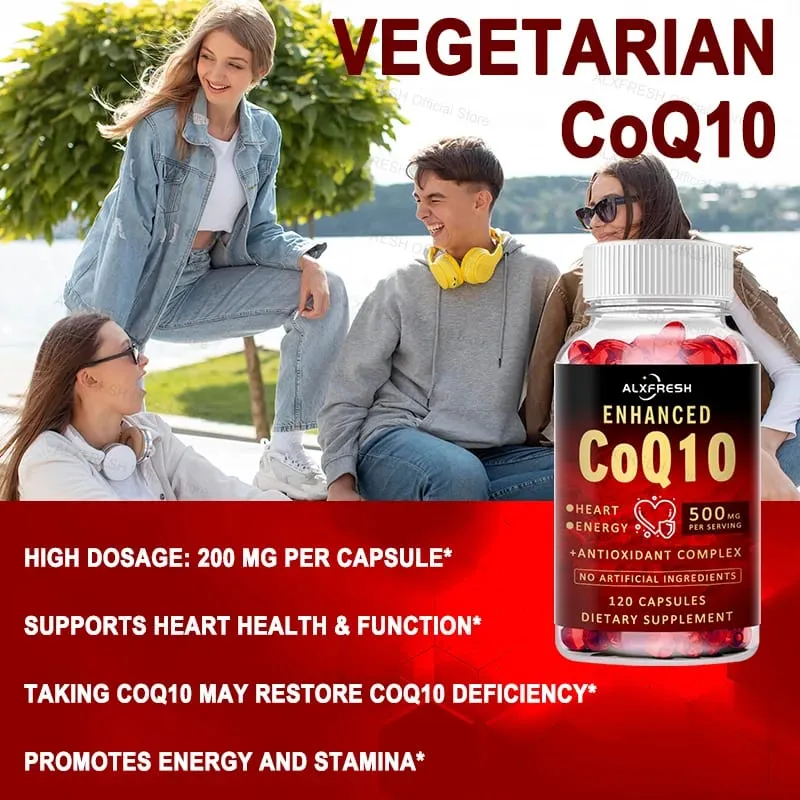 COQ10 כמוסות לשיפור תאי עצב במוח המיטוכונדריה תנועתיות זרע איכות הביצית הקלה על עייפות הורדת לחץ דם