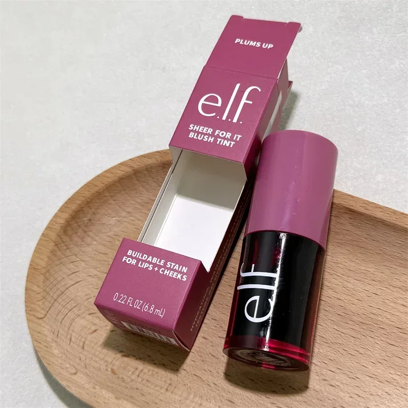 Hot Sale New Elf Bubblegum-Cherry Mango-Watermelon Lasting Moisturizer Lip Gloss Lip Balm & 8 Colors Cream Blush Brand Cosmetics — image 26