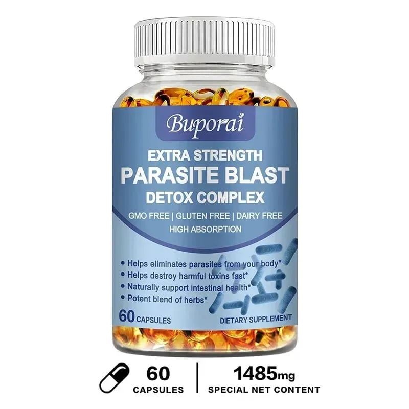 Parasite Blast Detox Complex – Távolítsa el a parazitákat, tisztítja a beleket és javítja az emésztést — image 9