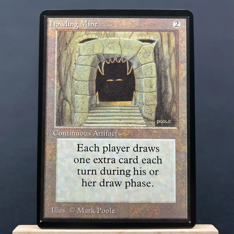 כרטיסי TCG למשחק בית Proxy Natural Selection Timber Wolves the Mana Vault Mox Pearl