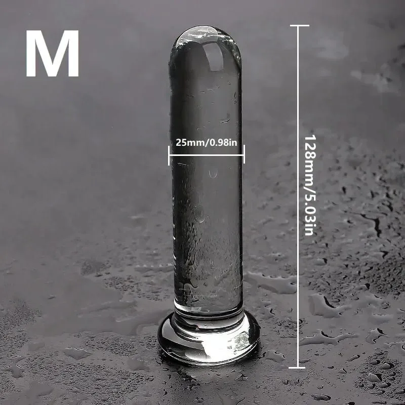 Transparent Anal Plug Dildo Adult Sex Toys Shape Butt Plug Dildos BDSM Anal Pleasure Sex Toys Anal Trainer For Women&Men Couple — image 8