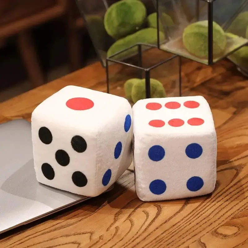 New 1pc Creative Mahjong Pillow Cushion Chinese Plush Toy Car Chair Backrest Mahjong Dice Funny Nap Pillow Sofa Home Decor Gift — image 19