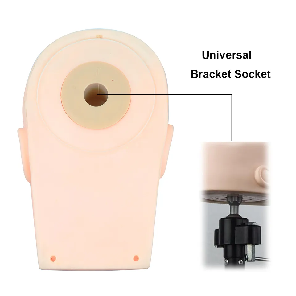 Χονδρική τιμή Εξάσκηση Lashing Eyelashes Mannequin Head Σετ εκπαίδευσης για αρχάριους Καλλυντικά Eye Lash Extension Supplies Mannequin