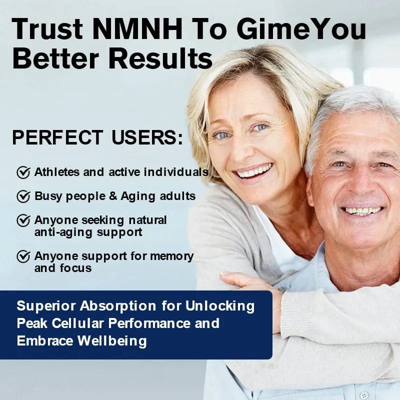Natural NMNH Capsules Advanced High Absorption NMNH Support Immunity Cellular Repair & Skin Wellness for Adults — image 3