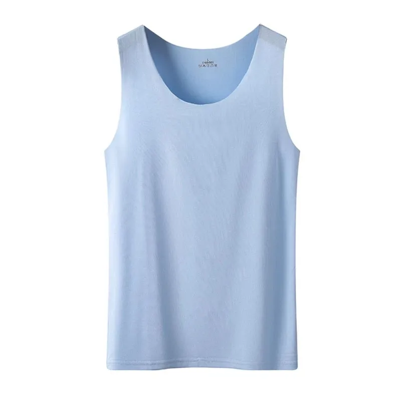 Γυναικείες Summer Ice Silk Χωρίς ραφή Top Basic Αμάνικο O-Neck Racerback Αθλητικά λεπτά πουκάμισα Απλό μονόχρωμο Yoga Quick Dropship — image 9