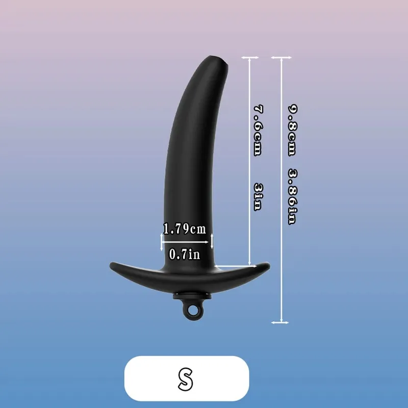 Factory Sales Silicone Anal Sex Toy Dilator Wearable Dildo But Butt Plug For All Day Ass Anus Expansion Anchor Analplug Buttplug