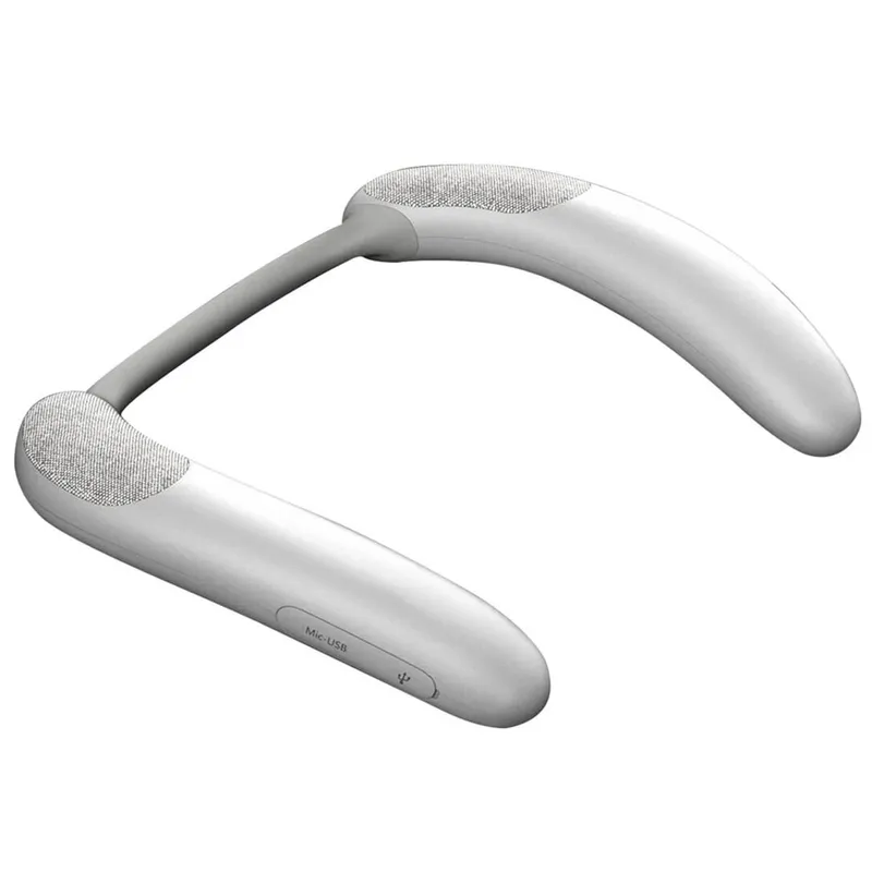 Rockmia EBS-910 új hordható vezeték nélküli nyakpántos hangszóró Bluetooth 5.3 AAC Code True vezeték nélküli sztereó zenedoboz TF kártyahely C típusú