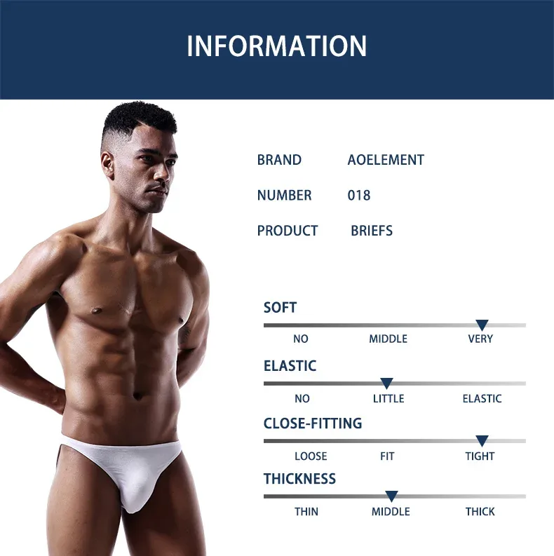 Men's underwear men's small triangle pants U convex Modal thin stretch sexy low waist tight narrow side underpants — image 16