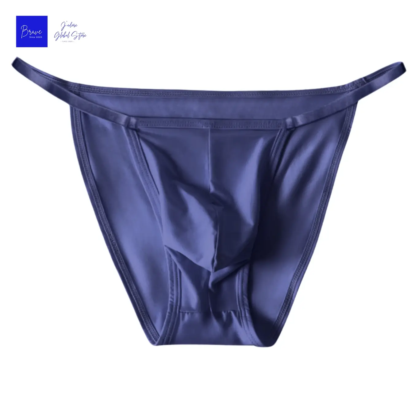 1pc Sexy Men Underwear Briefs Underpants Nylon Quick Dry Men's Briefs Bikini Slip Men's Tanga Briefs Mens Sexy Underwear U Pouch — image 8