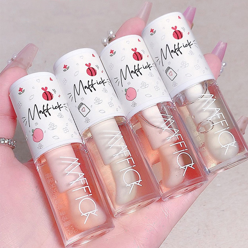 Make Up Korean Beauty Cosmetics Lip Ink Gloss Labial Lips Moisturizer Jelly Lipstick Bright Oil Ενυδατικό Βάλσαμο Βούρτσα για μεγάλα χείλη — image 3