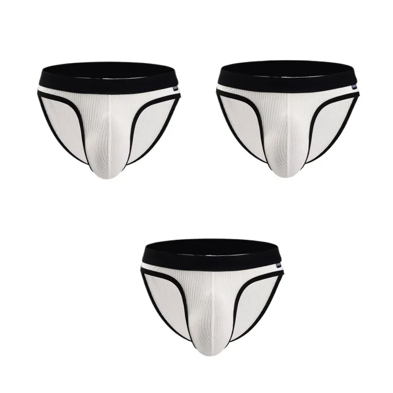 3Pack Underwear Men Sexy U Pouch Underwear Men Briefs Tangas Sexis De Hombre Ropa Interior Hombre — image 4