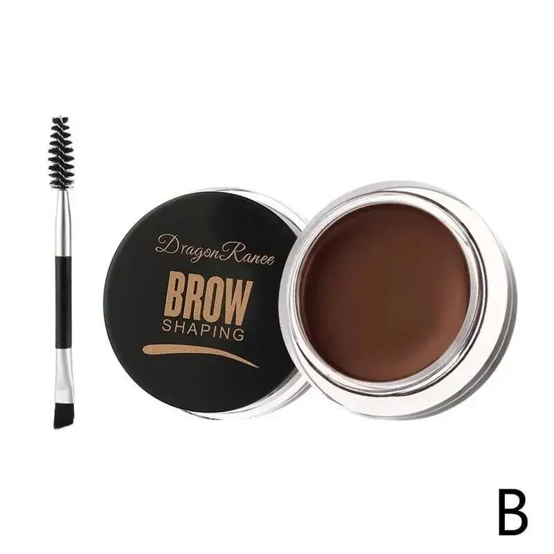 דבק עיצוב גבות Pomade סבון עיצוב גבות גבות ג'ל מתקן שעווה עם מברשת לנשים קוסמטיקה לגבות איפור ג'ל גבות — image 8