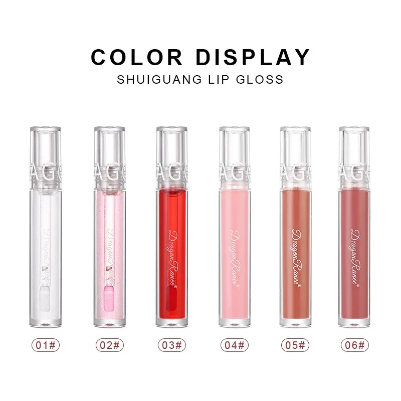 Mirror Water Gloss Lip Glaze Ενυδατικό Υγρό Κραγιόν μακράς διαρκείας Θρεπτικό Glass Lip Gloss Διαφανές Lip Stain Tint — image 5