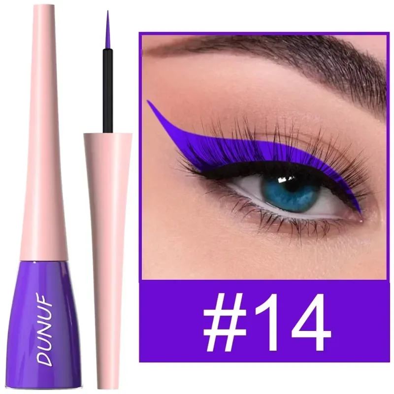 Blue Eye Liner Pen Liquid Eyeliner Μολύβι Μακιγιάζ ματιών Εξαιρετικά λεπτό, μακράς διαρκείας Quick-Dry Eye Liner Γνήσιο κορεατικό καλλυντικό μακιγιάζ — image 8