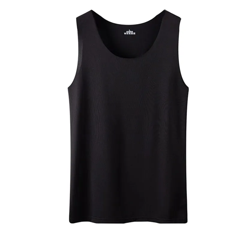 Γυναικείες Summer Ice Silk Χωρίς ραφή Top Basic Αμάνικο O-Neck Racerback Αθλητικά λεπτά πουκάμισα Απλό μονόχρωμο Yoga Quick Dropship — image 8