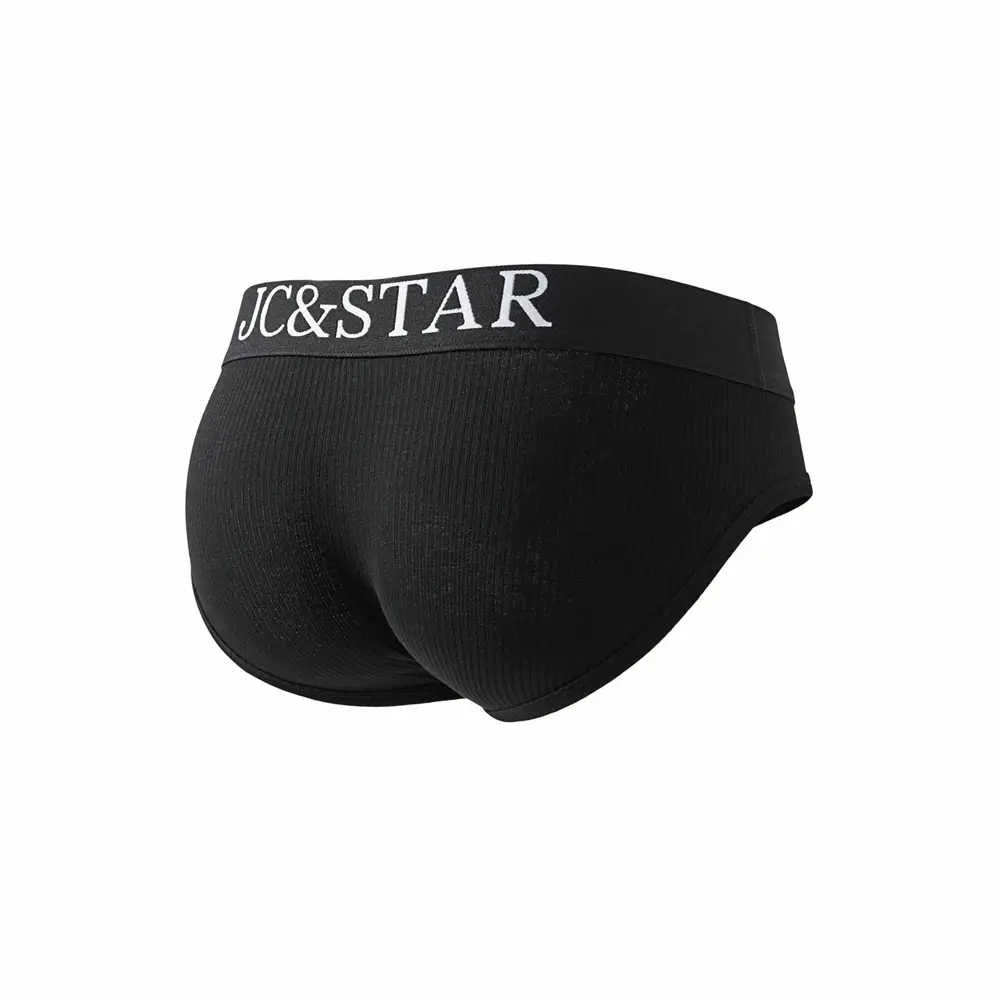 Athletic High Cut Design Sexy Man's Underwear Briefs Underpants Ribbed Cotton Sports Comfort Men Bikini Slip Men's Tanga Briefs — image 14