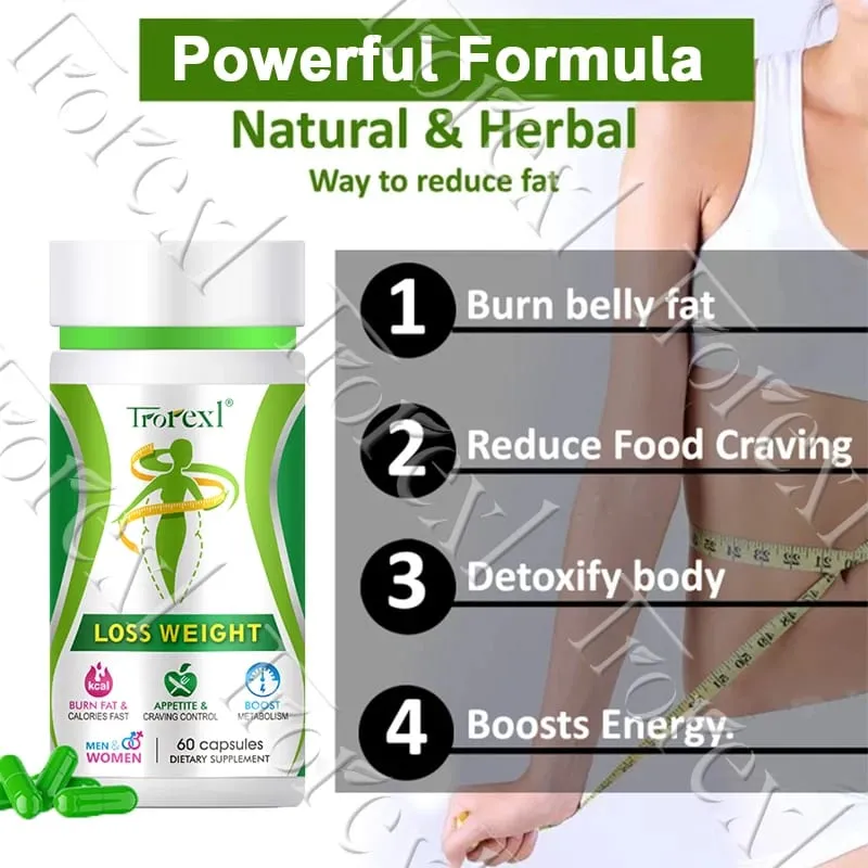 Tea Polyphenols Lotus Leaf Capsules | Slim Booster | Fat Loss | NO SIDE EFFECT — image 6