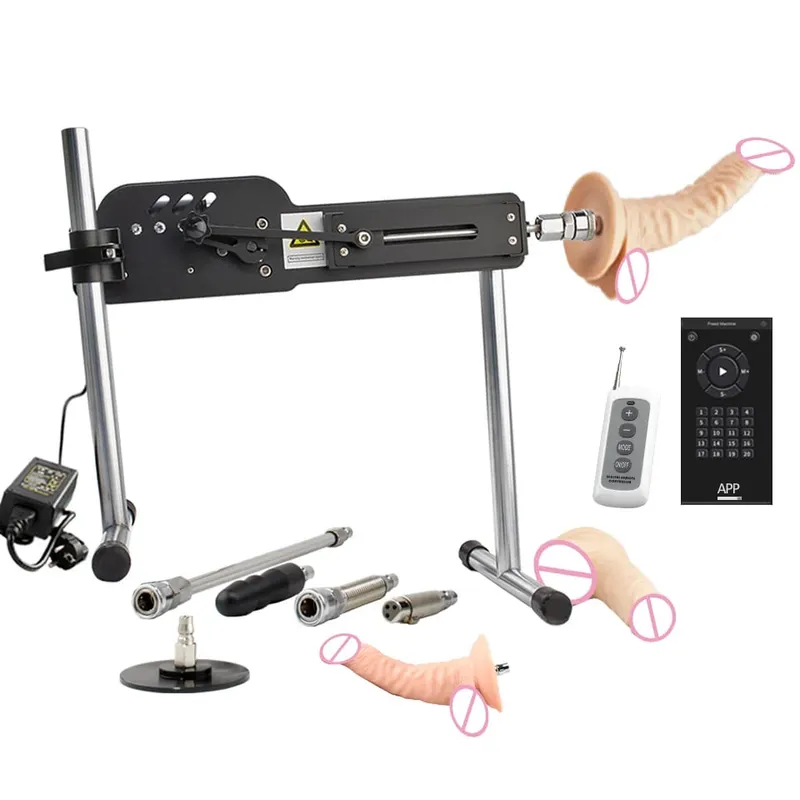 Upgrade Sex Machine with Remote Control Super Silent Ultra Adjustable Vac U Lock 30db 70W Love Machine with Free Big D