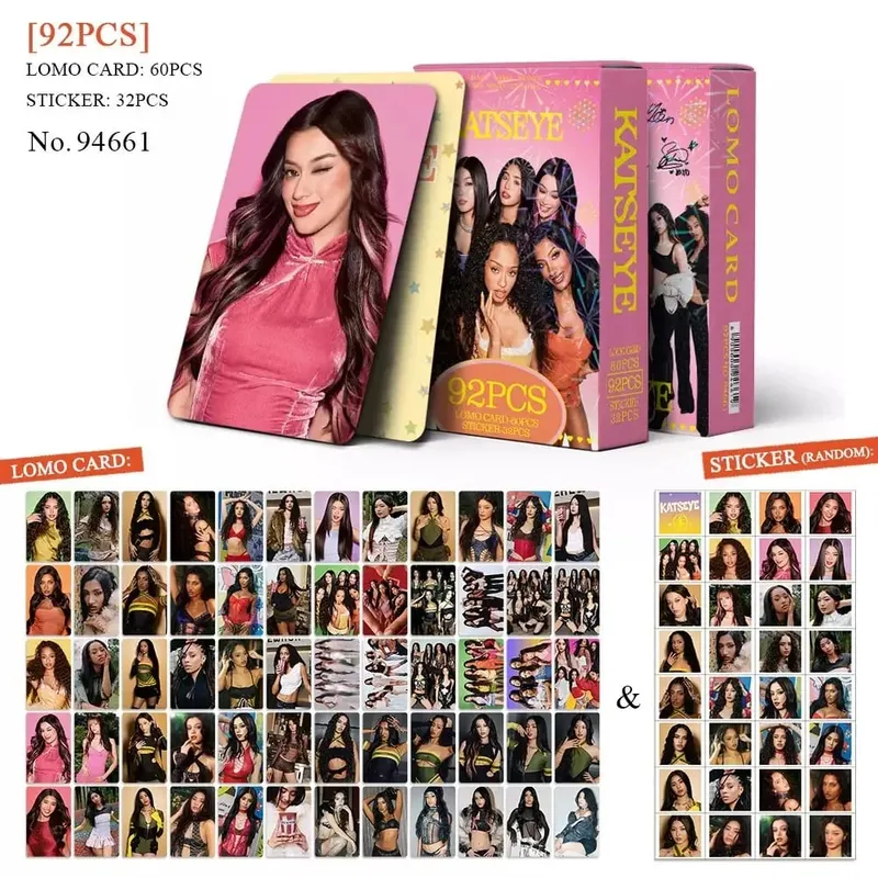 92 ΤΕΜ Kpop Hot Idol MANON SOPHIA DANIELA LARA MEGAN YOONCHAE Self Made HD Lomo Cards Fans Collection Photocards Gifts Small Cards — image 8