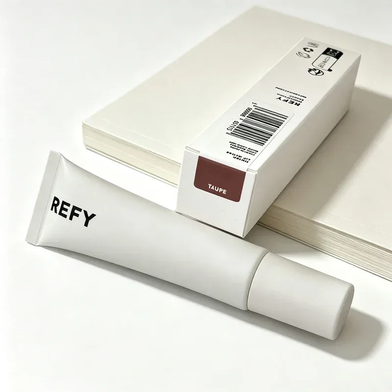 Brand Refy Lip Gloss Metal Applicator Deeply Moisturizing Nourishing Plumping Shine Non-Sticky Satin Nude Lip Makeup Cosmetics — image 12