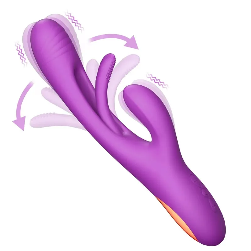 מוצץ רטט מנפנף לנשים דגדגן G Spot Stimulator דילדו הקשה נרתיק לעיסוי רוטט למבוגרים צעצועי מין נקבה 18+ — image 13