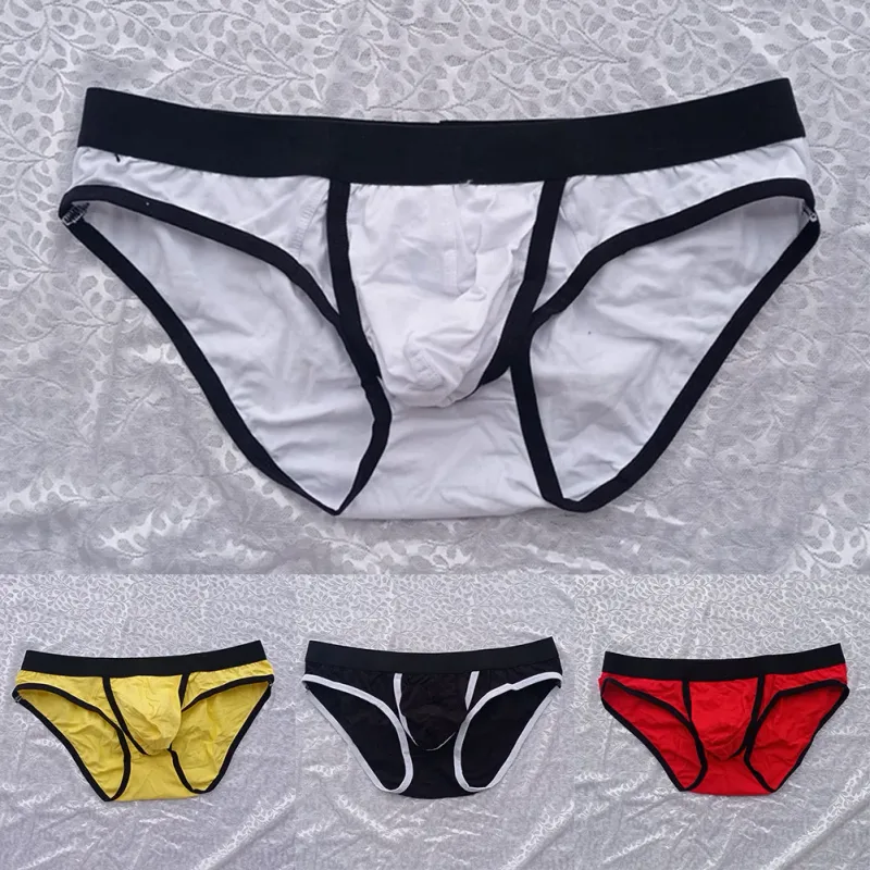 全新男內褲內褲棉混紡彈性低腰男 M~2XL 袋彈性夏季四季 — image 7