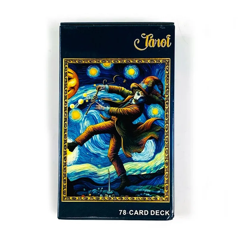 Νέες κάρτες Tarot A 78 Cards Deck Αγγλική έκδοση Fortune Telling Divination Deck Game For Family Party Game Card Game Δώρα Πρωτοχρονιάς