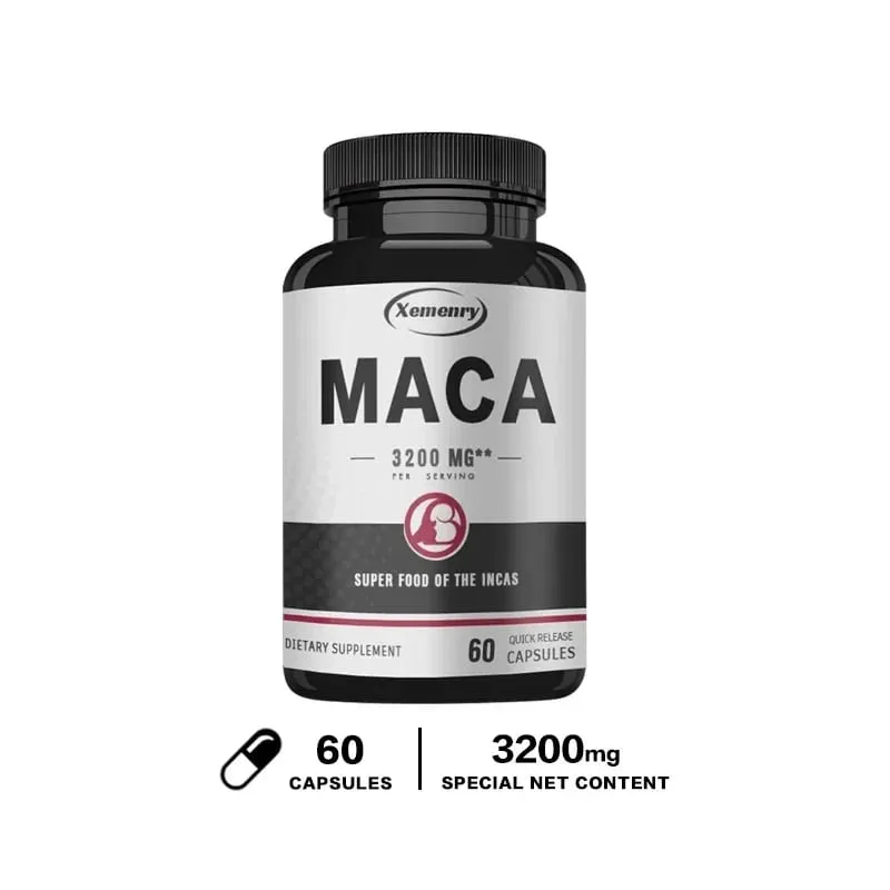 Ultimate Organic Black Maca kapszula-kiegészítő 3200 mg (adagonként) 120 gyors kioldódású kapszula férfi javító formula — image 8