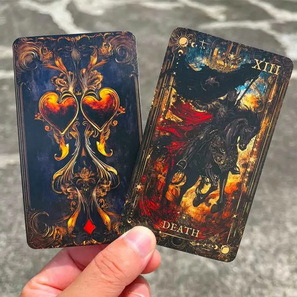 78Pcs Magic Arcana Tarot Deck 13x8cm Traditional Play Unlock Inner Fire Includes Paper Instructions Card Game Set — image 4