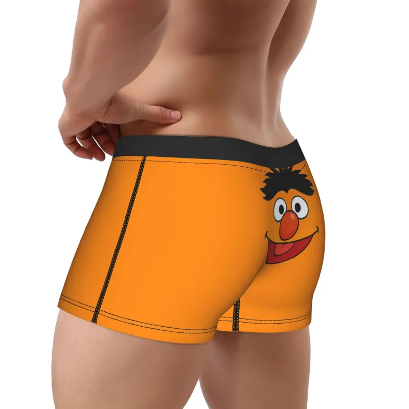 S-Sesames Streets Tango Elmo & Grover 속옷 남자 반바지 팬티 Funny Boxershorts 품질 세관 특대 팬티 — image 3