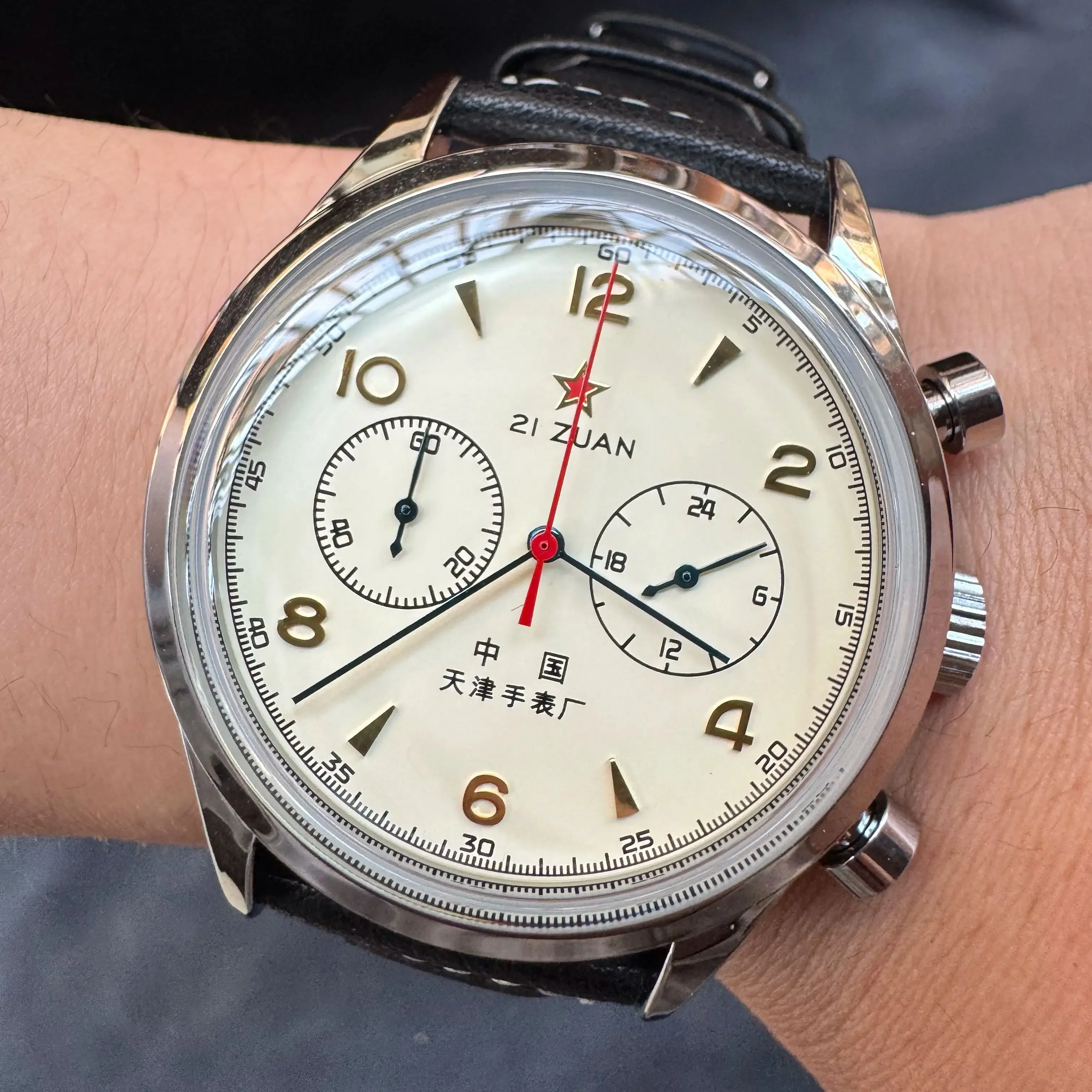 2026 New Men's Watches 1963 Pilot Automatic Watch 42mm Waterproof Retro Quartz Chronograph Vintage Dress Watch Relojes — image 1